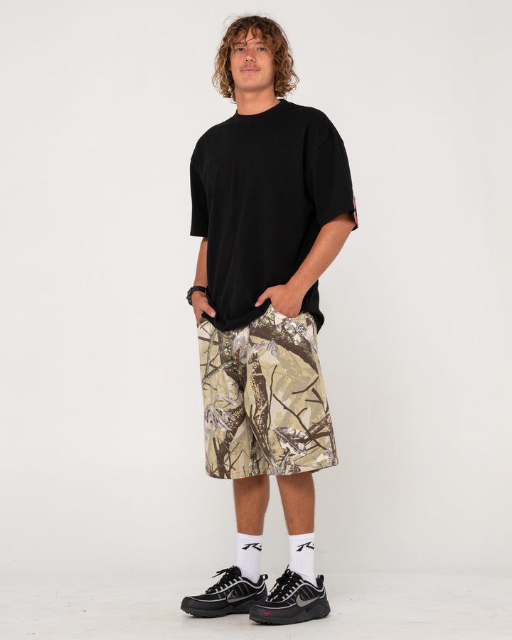 Rusty Hoodus Rambo Jort - Camo - Sun Diego Boardshop