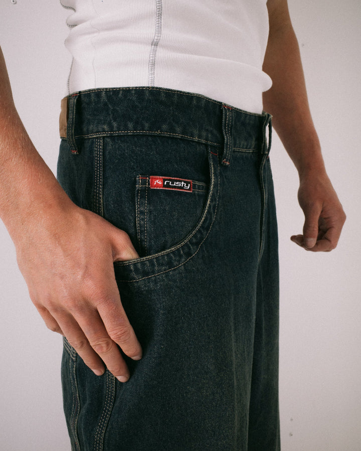 Rusty Yowie Baggy Jean - Dark N Dirty