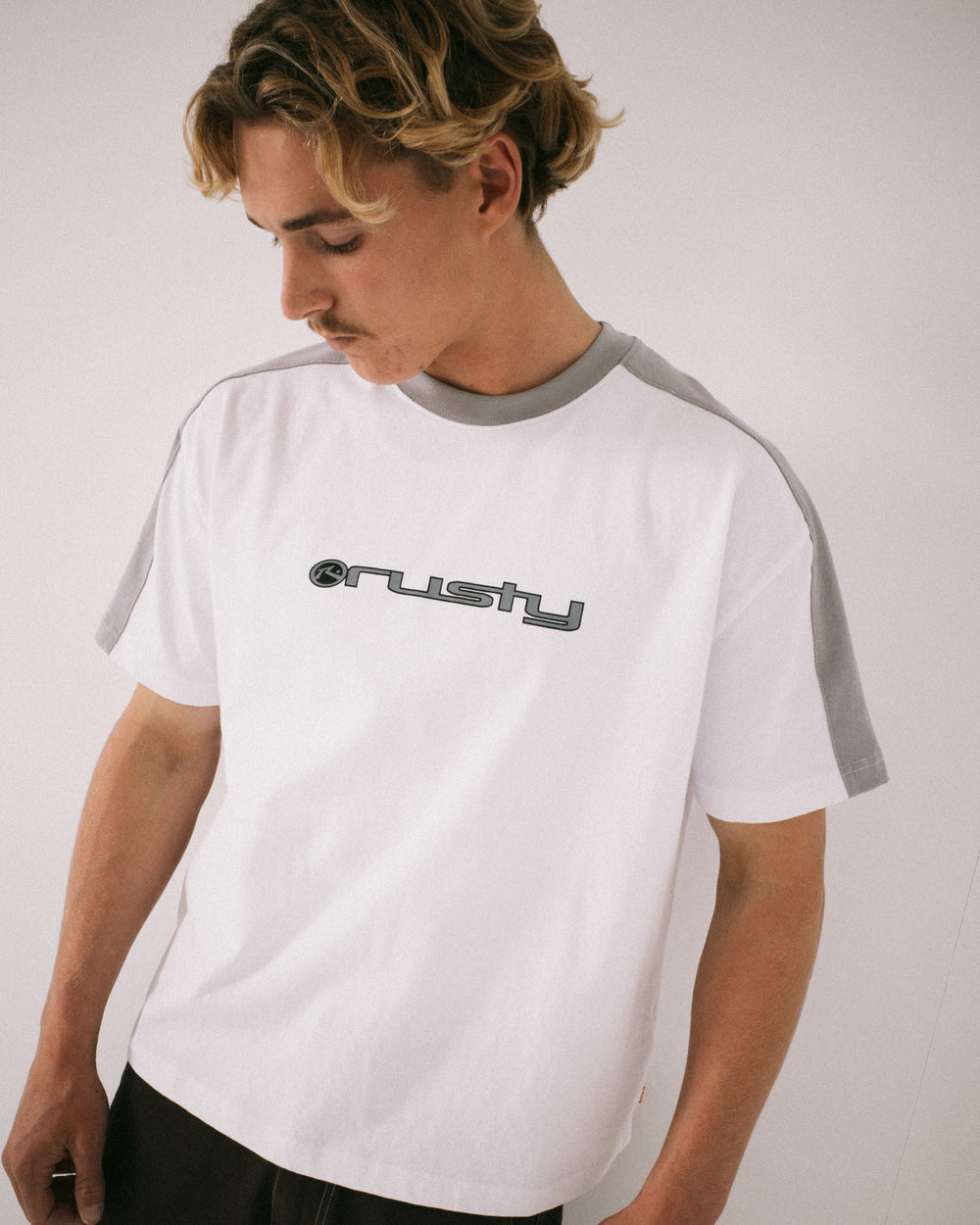 Rusty Weapon Short Sleeve Tee - White - Sun Diego Boardshop