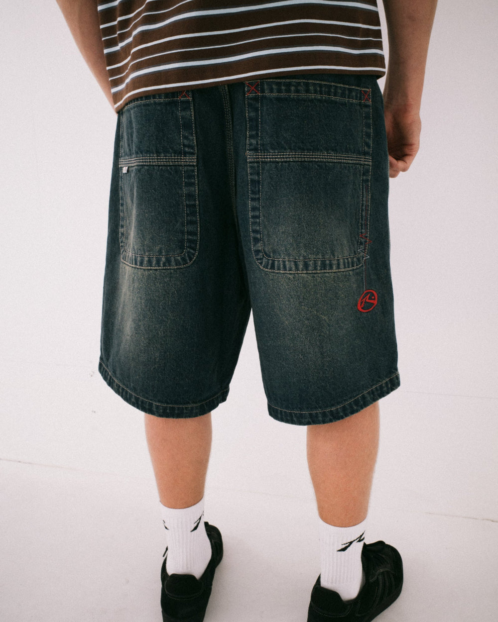 Rusty Yowie Baggy Jort - 24" - Dark N Dirty - Sun Diego Boardshop