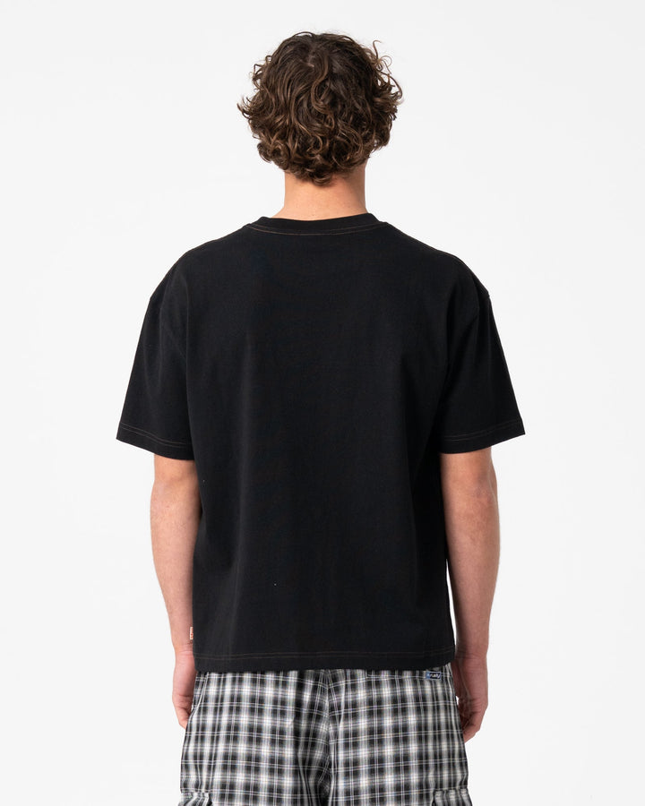 Rusty Lay Low Short Sleeve Tee - Black Blk - Sun Diego Boardshop