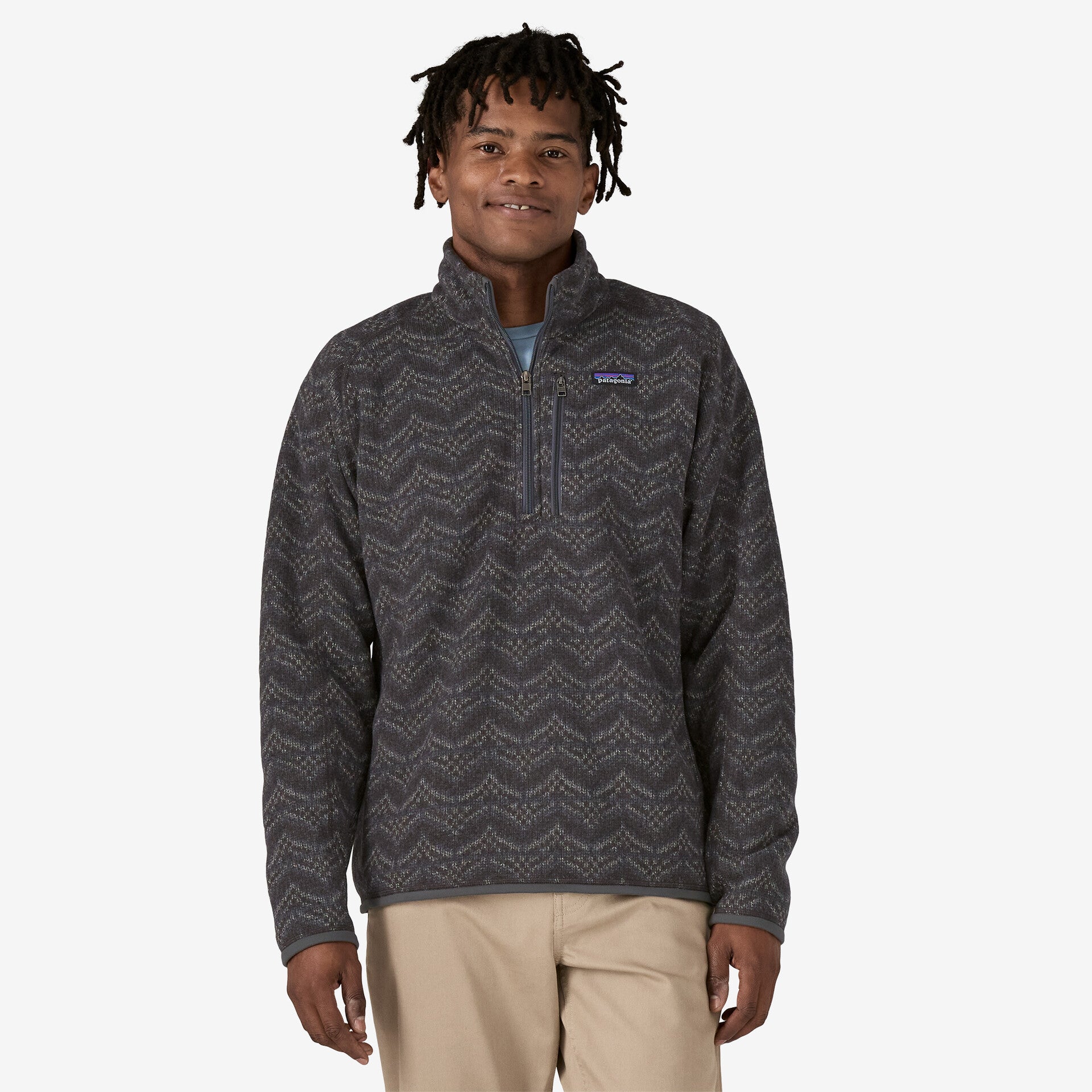 Patagonia fleece zip jacket best sale