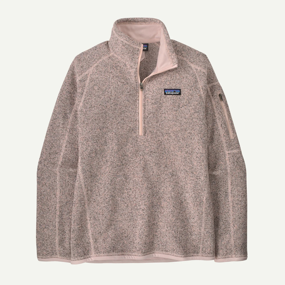 Patagonia Women's Better Sweater 1/4-Zip Fleece - Pink Frost - Sun Diego Boardshop