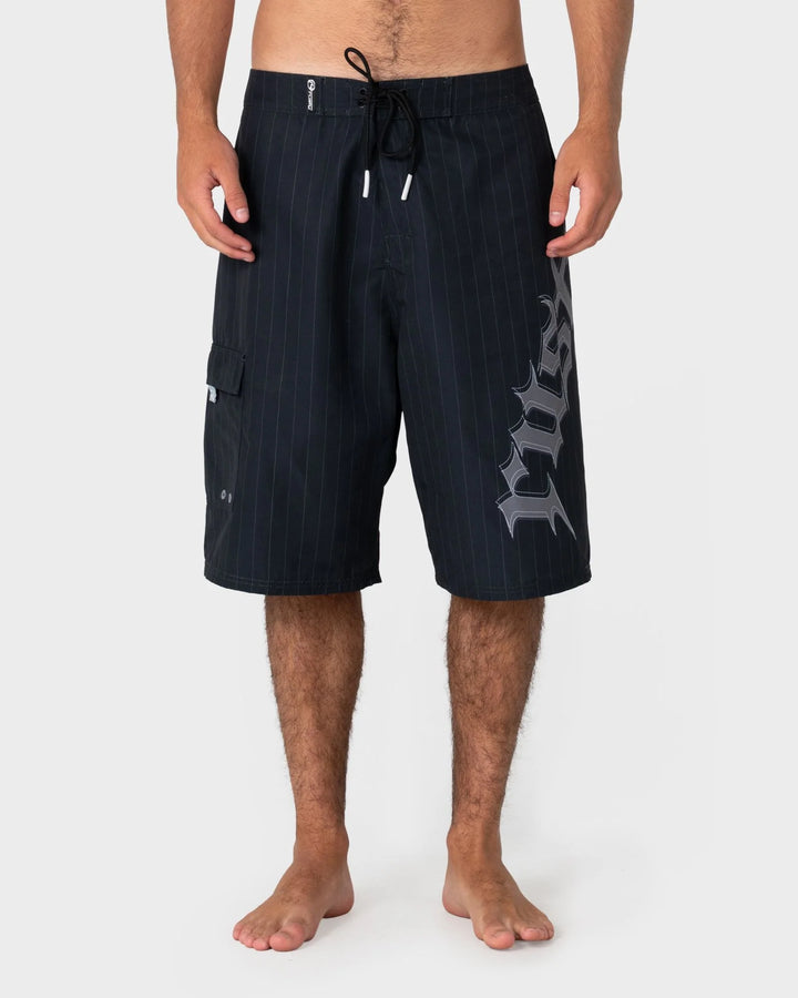 Rusty Men's Primal Riot 24" Boardshort - Black - Sun Diego Boardshop