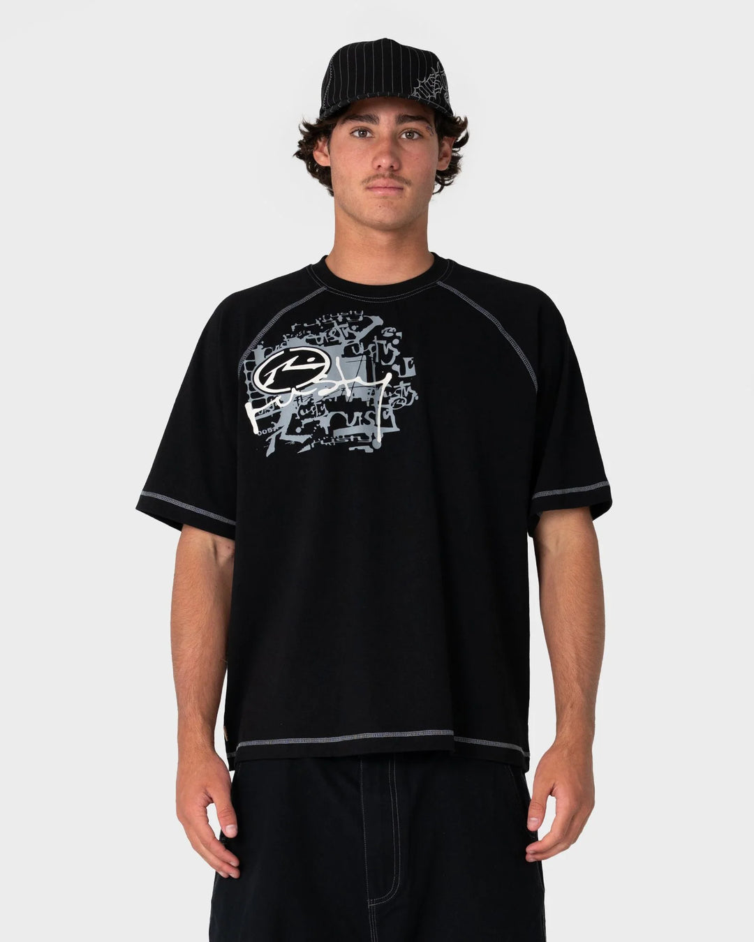 Rusty Men's Riddle Me This Graphic Tee - Black - Sun Diego Boardshop