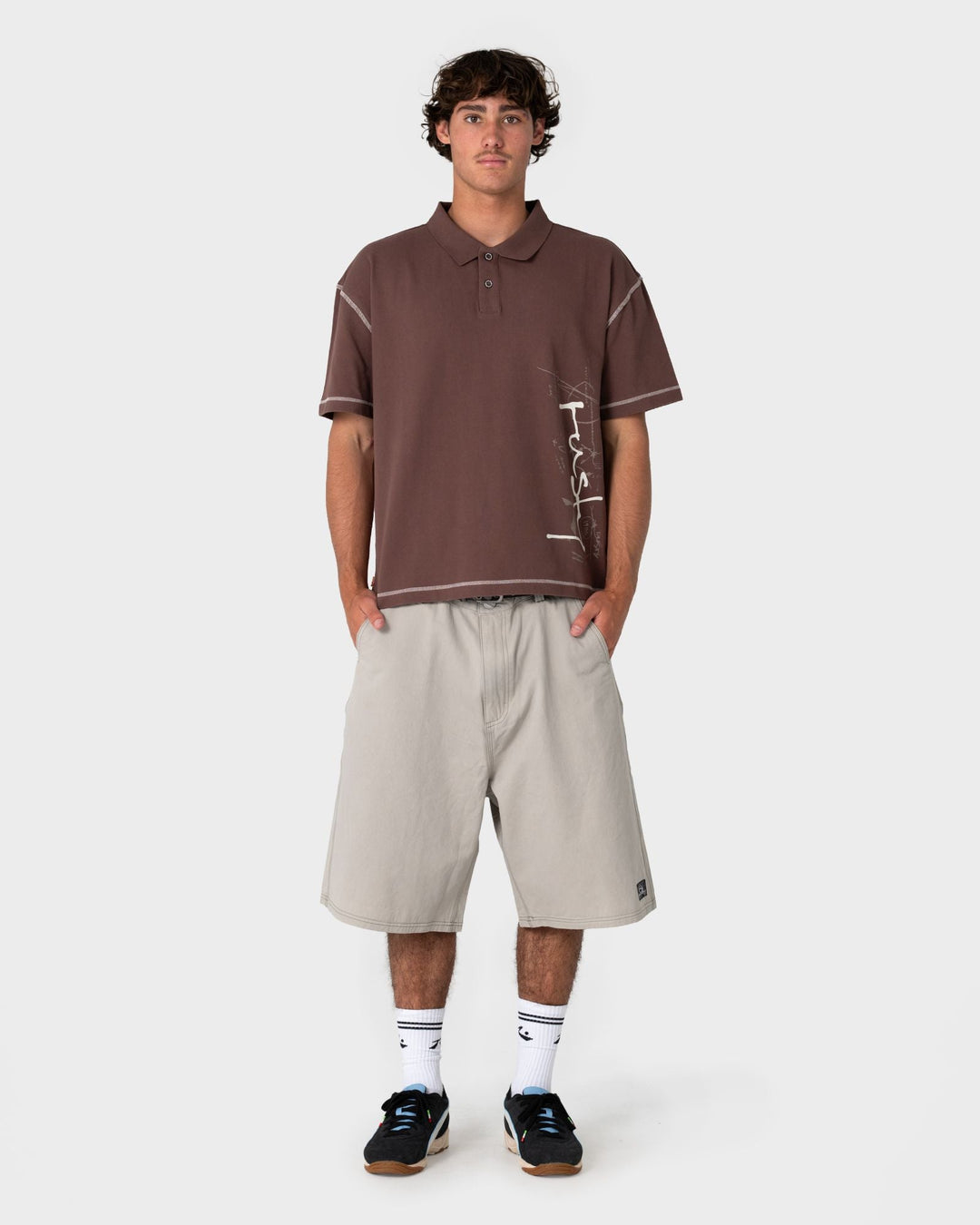 Rusty Mens Dead Frequency Short Abbey Stone - Sun Diego Boardshop