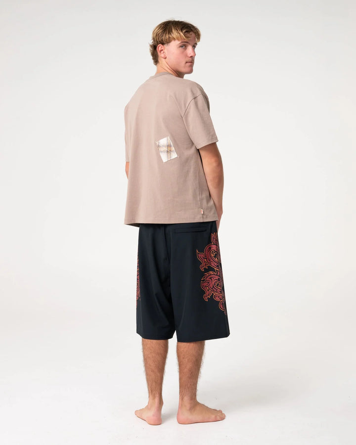 Rusty Men's Supahot Fire 24" Boardshort - Black - Sun Diego Boardshop