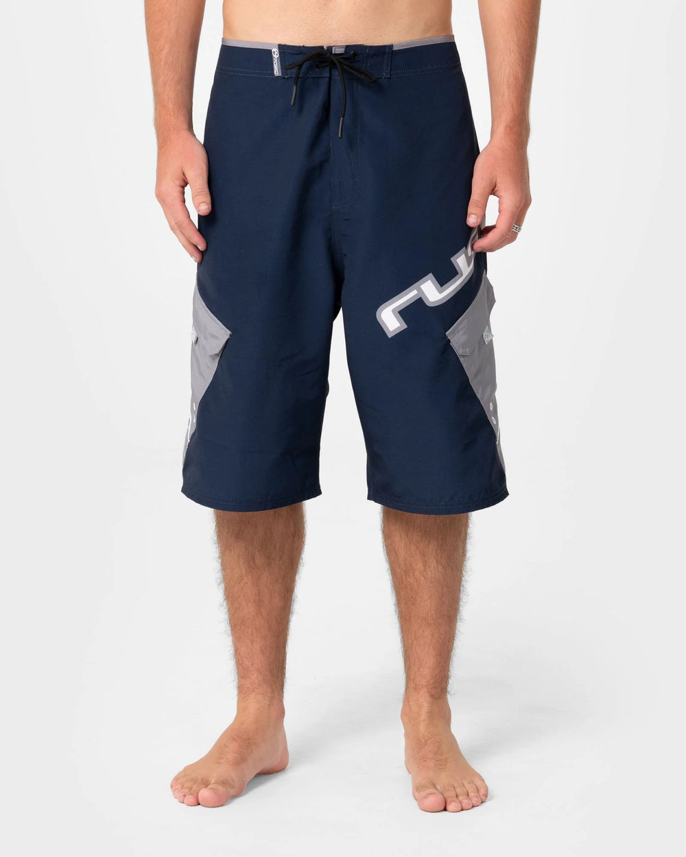 Rusty Men's Akimbo 25" Boardshort - Navy Blue - Sun Diego Boardshop