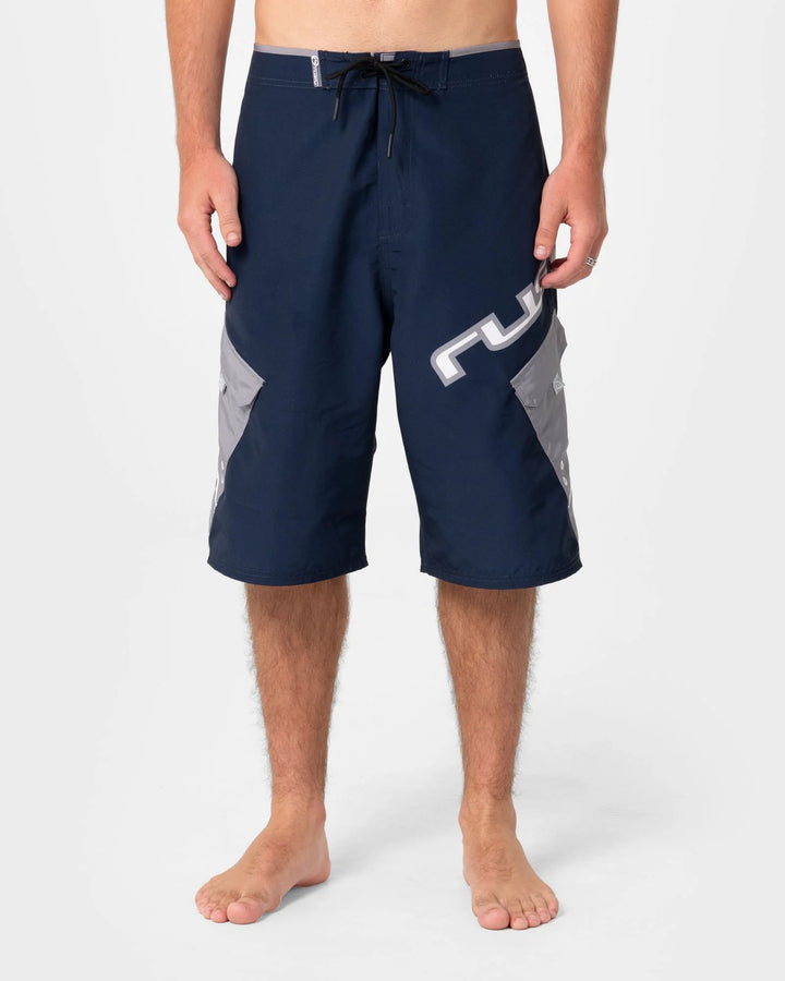 Rusty Men's Akimbo 25" Boardshort - Navy Blue - Sun Diego Boardshop