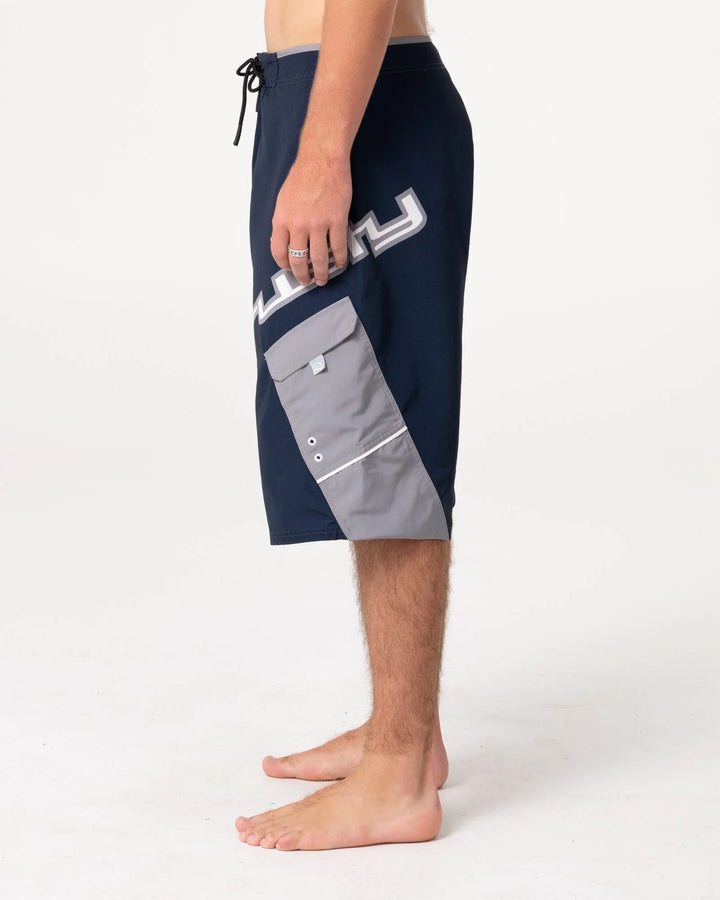 Rusty Men's Akimbo 25" Boardshort - Navy Blue - Sun Diego Boardshop