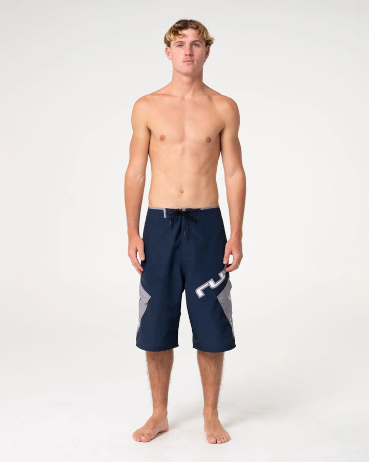 Rusty Men's Akimbo 25" Boardshort - Navy Blue - Sun Diego Boardshop