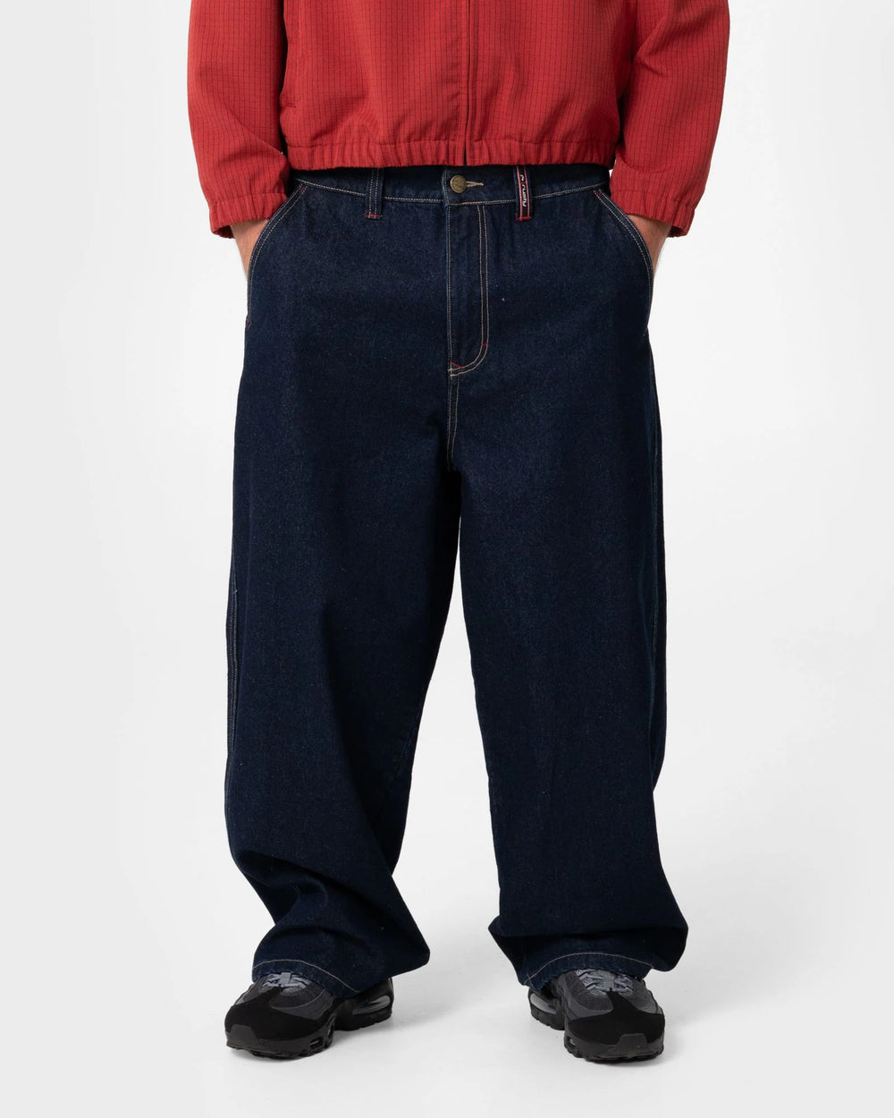 Rusty Men's Spyro Extra Baggy Jean - Raw Dawg Blue - Sun Diego Boardshop