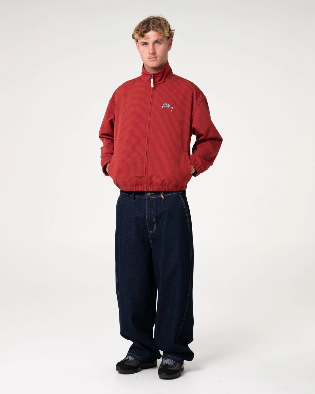 Rusty Men's Spyro Extra Baggy Jean - Raw Dawg Blue - Sun Diego Boardshop