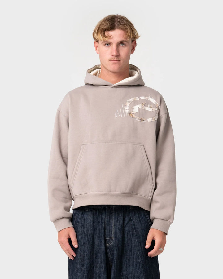 Rusty Men's Uncut Gems Fleece Hoodie - Stone - Sun Diego Boardshop