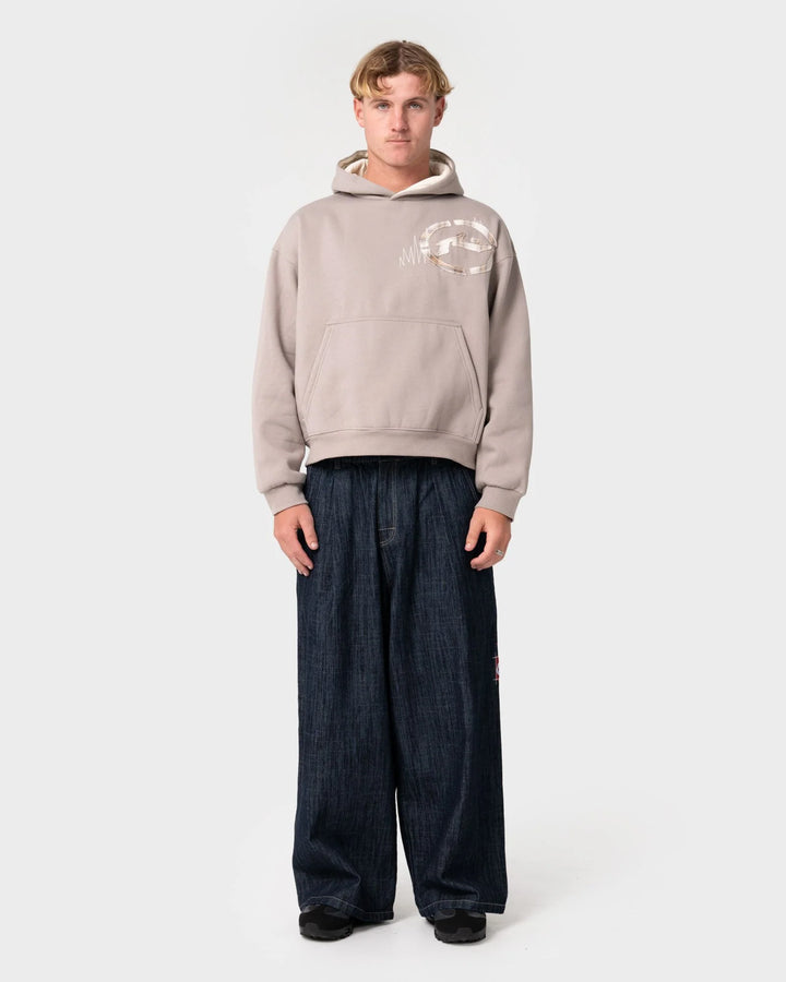 Rusty Men's Uncut Gems Fleece Hoodie - Stone - Sun Diego Boardshop