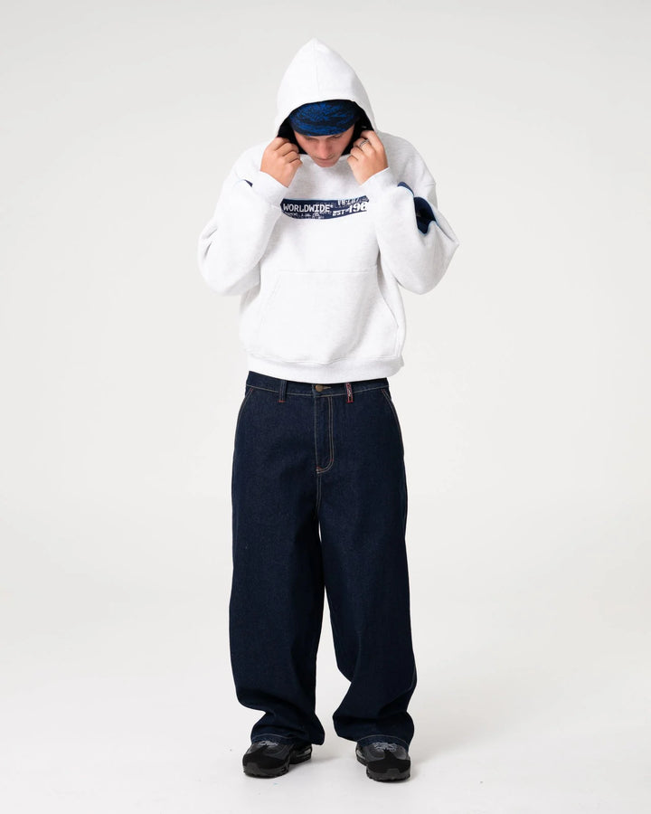 Rusty Men's Big Ticket Graphic Fleece Hoodie - Ecru Marle - Sun Diego Boardshop
