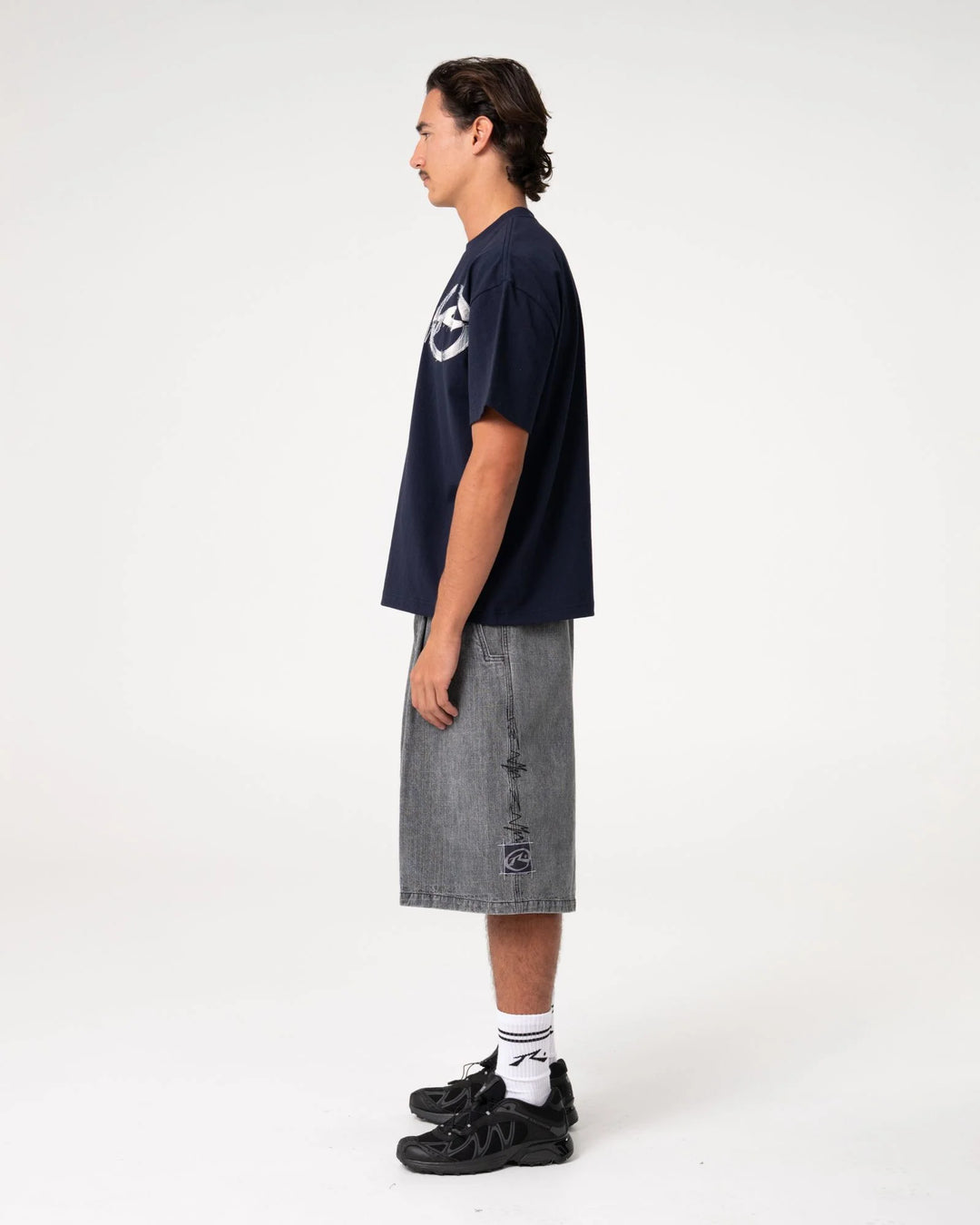Rusty Men's Uncut Gems Tee - Navy Blue - Sun Diego Boardshop
