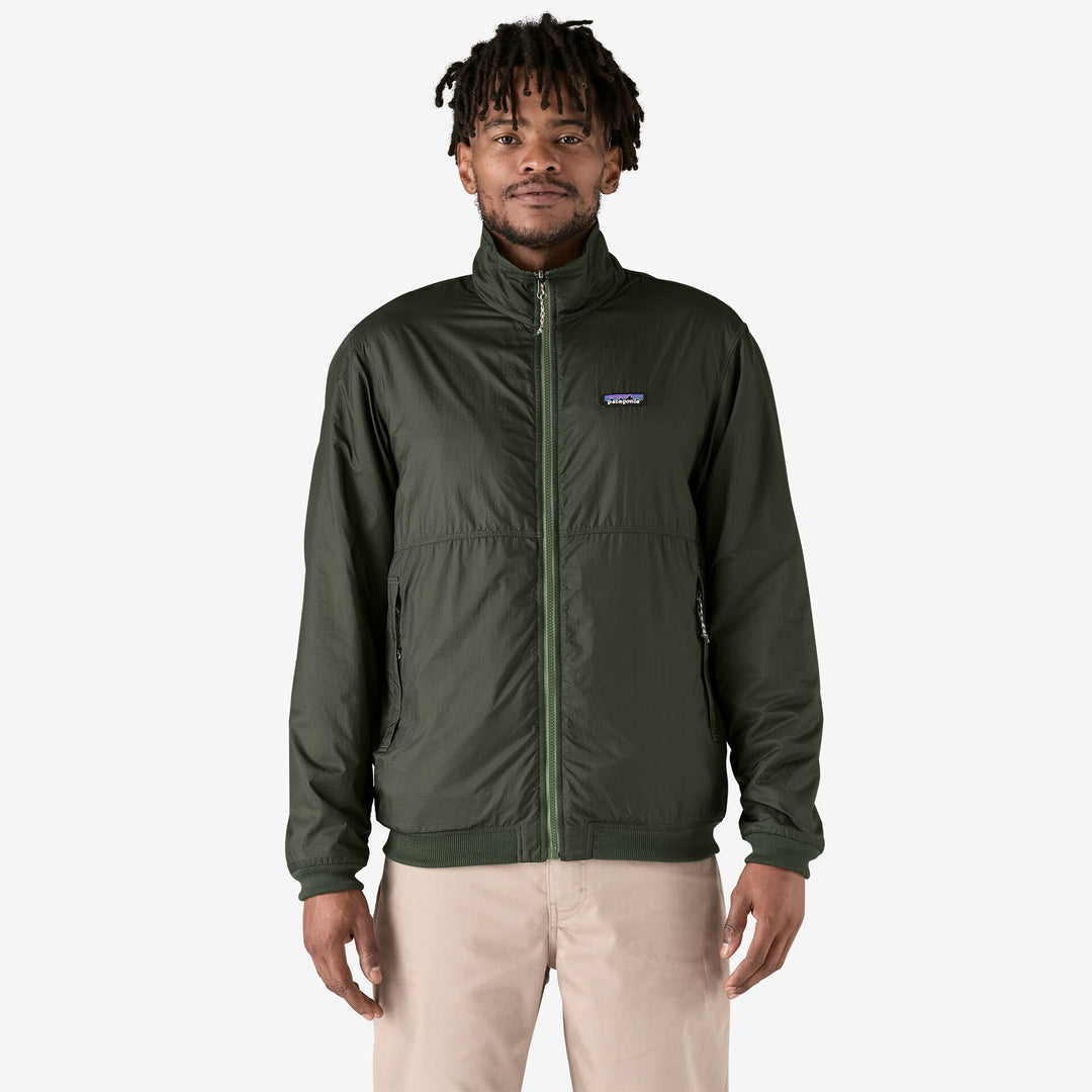 Patagonia Men's Reversible Shelled Microdini Fleece Jacket - TORREY PINE GREEN - Sun Diego Boardshop