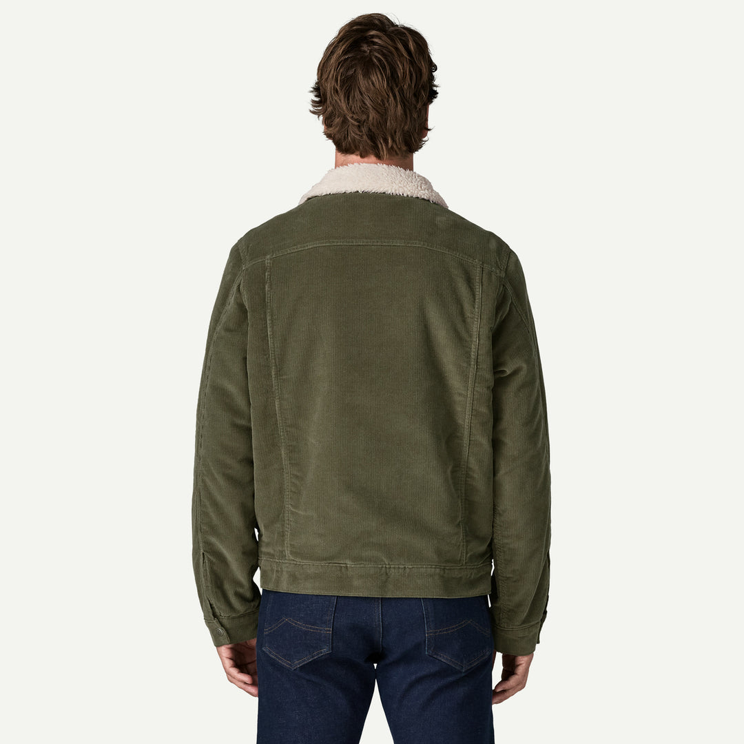 Patagonia Men's Pile-Lined Trucker Jacket - Basin Green - Sun Diego Boardshop