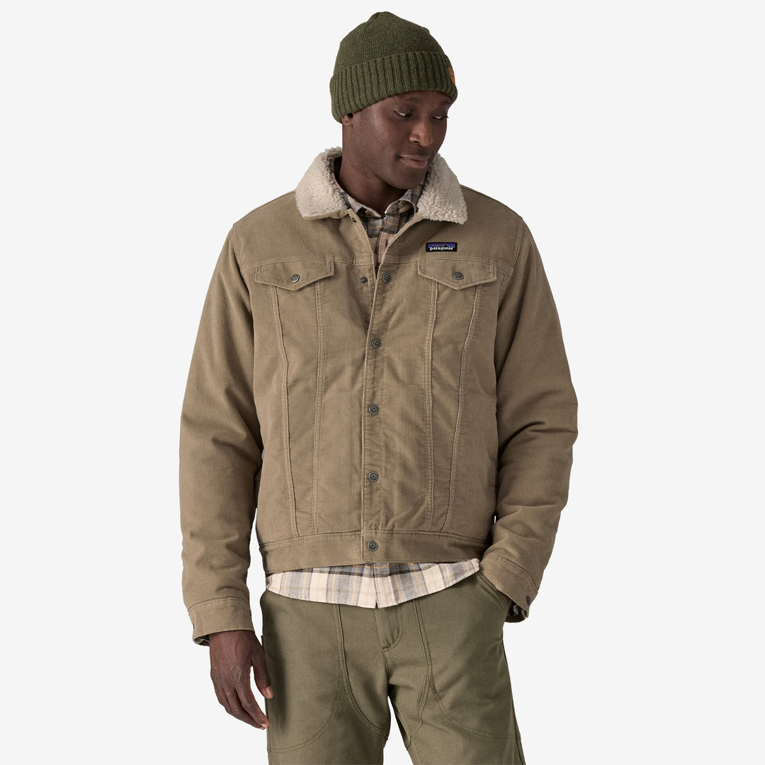 Patagonia Men's Pile-Lined Trucker Jacket - SEABIRD GREY - Sun Diego Boardshop