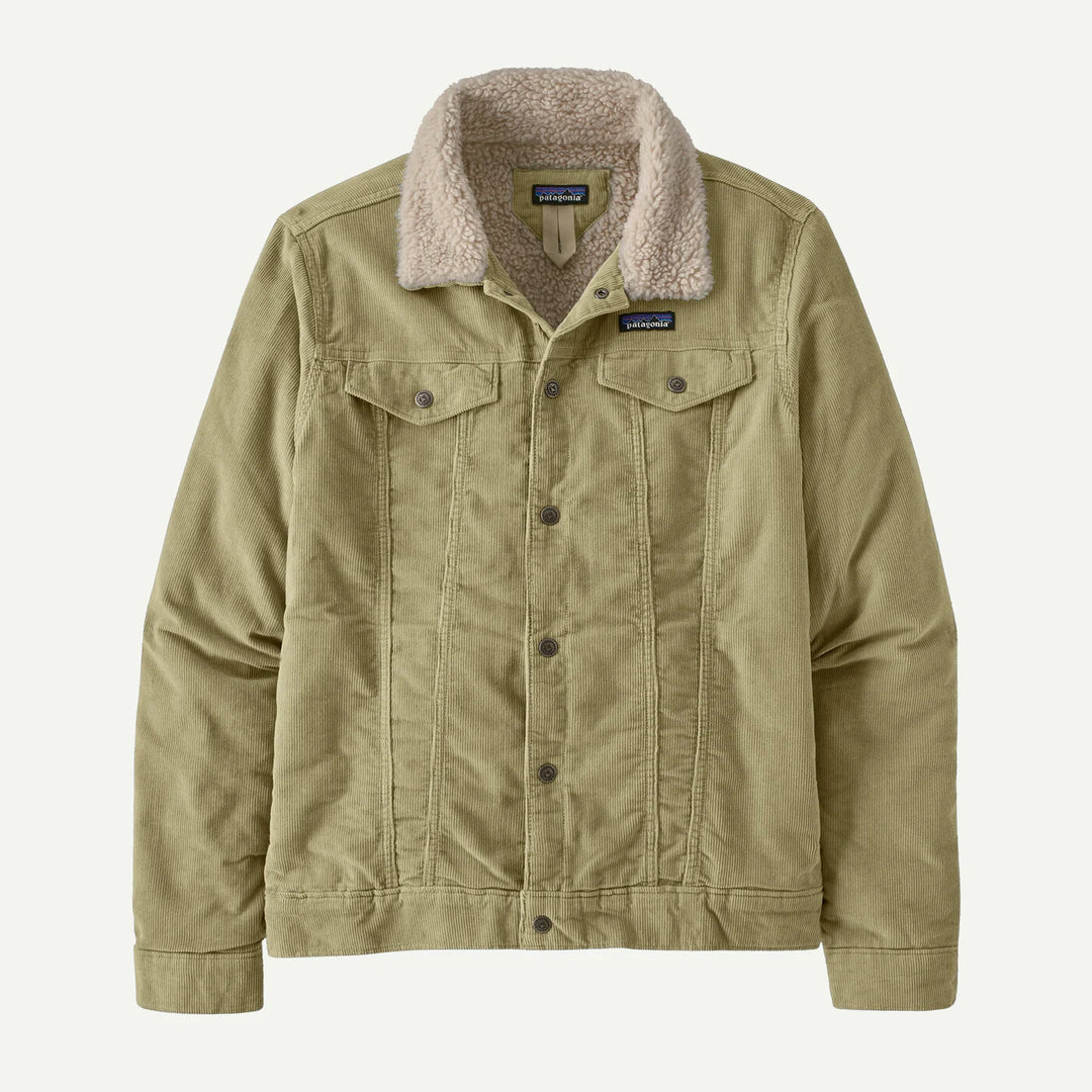 Patagonia Men's Pile-Lined Trucker Jacket - Weathered Stone - Sun Diego Boardshop