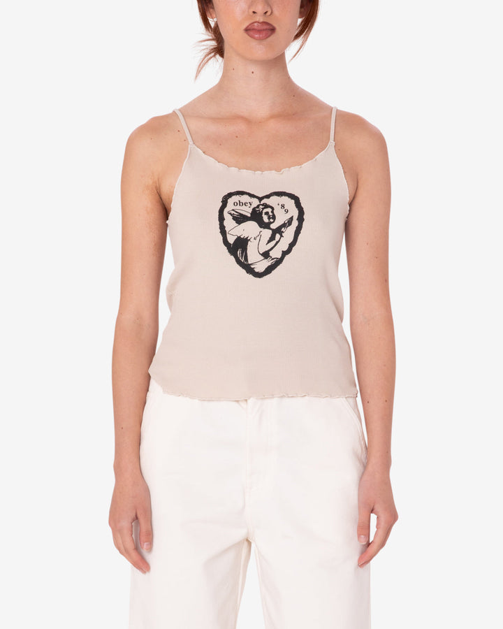 Obey LOVE NOTE DREY TANK TOP - CLAY - Sun Diego Boardshop