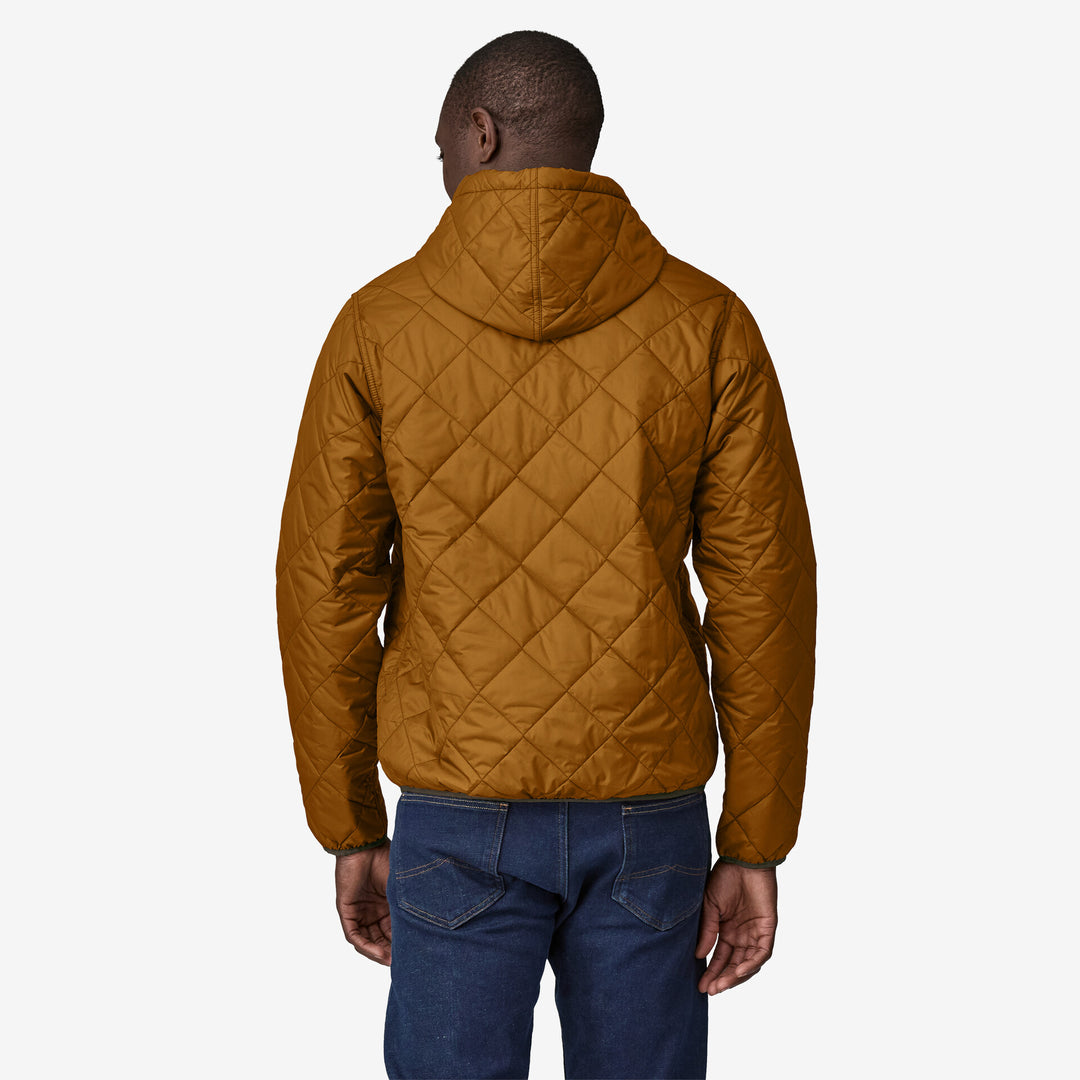 Patagonia Men's Diamond Quilted Bomber Hoody - SHELTER BROWN - Sun Diego Boardshop