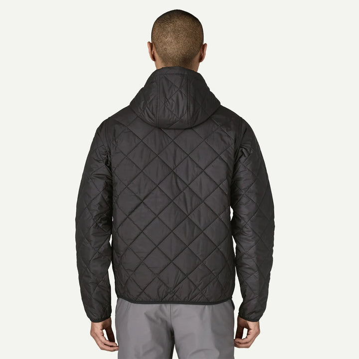 Patagonia Diamond Quilted Bomber Hoody - Black