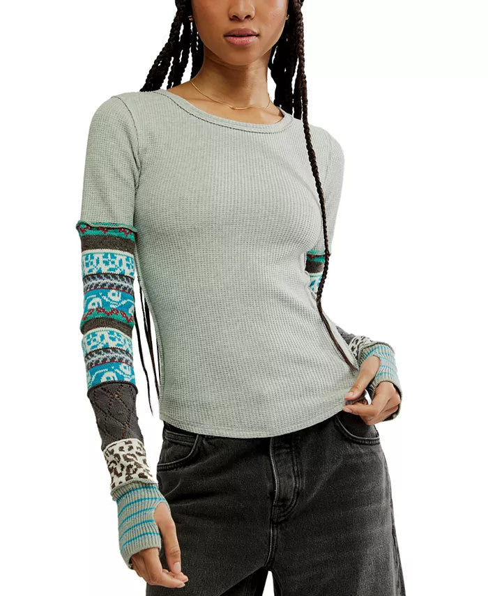 Free People We The Free All In Cuff - HEATHER GREY COMBO - Sun Diego Boardshop