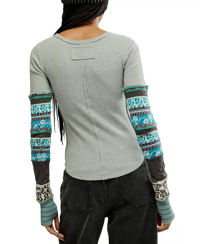 Free People We The Free All In Cuff - HEATHER GREY COMBO - Sun Diego Boardshop