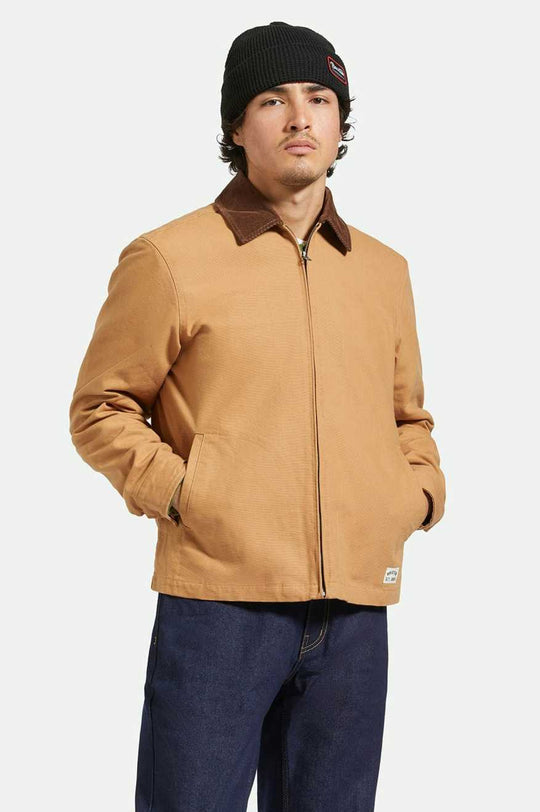 Brixton Mechanic Garage Jacket - TOBACCO BROWN - Sun Diego Boardshop