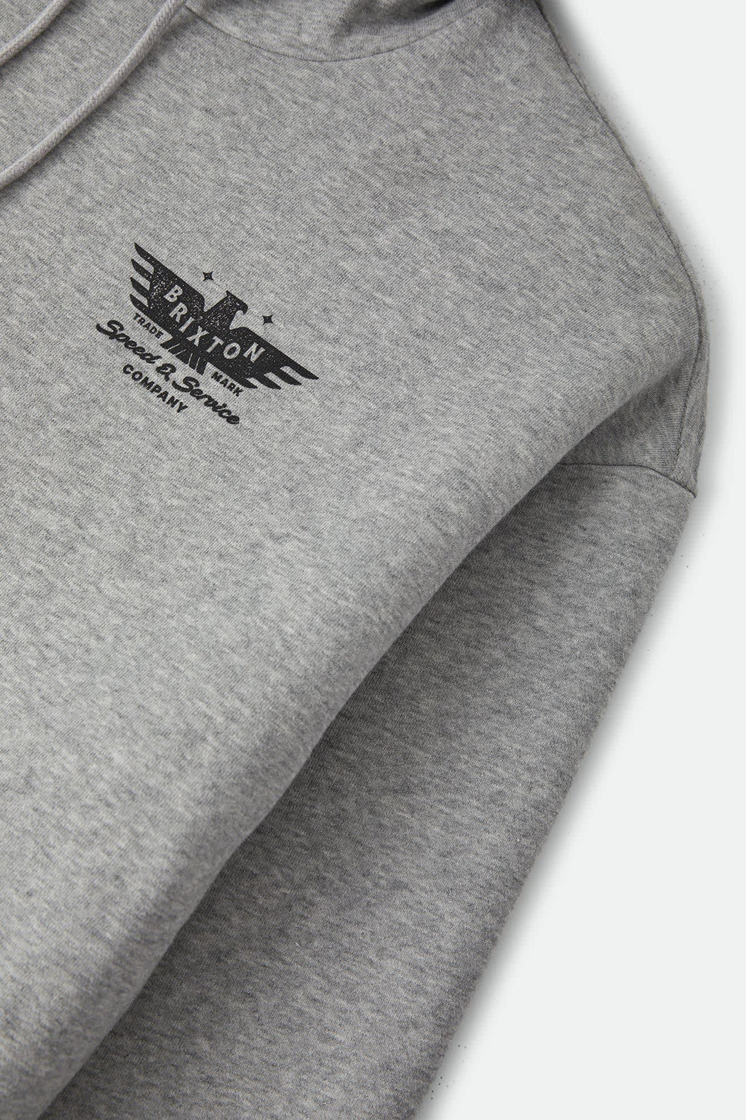 Brixton Men's Ewing Hood - Heather Grey - Sun Diego Boardshop
