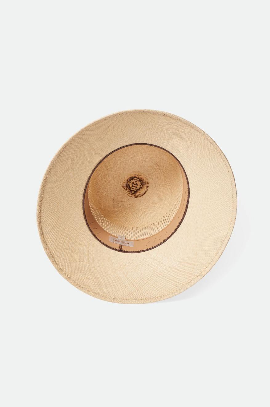 Lopez Panama Straw Bucket Hat - Catalina Sand - Sun Diego Boardshop