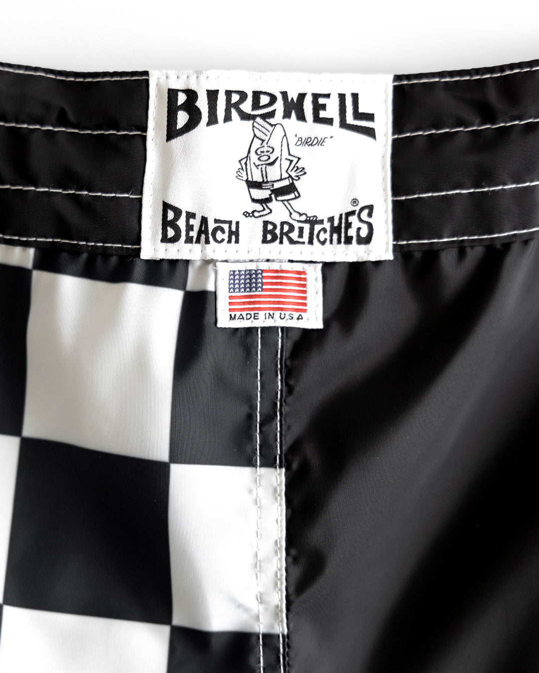 Birdwell 300 Boardshorts - Checker Black - Sun Diego Boardshop