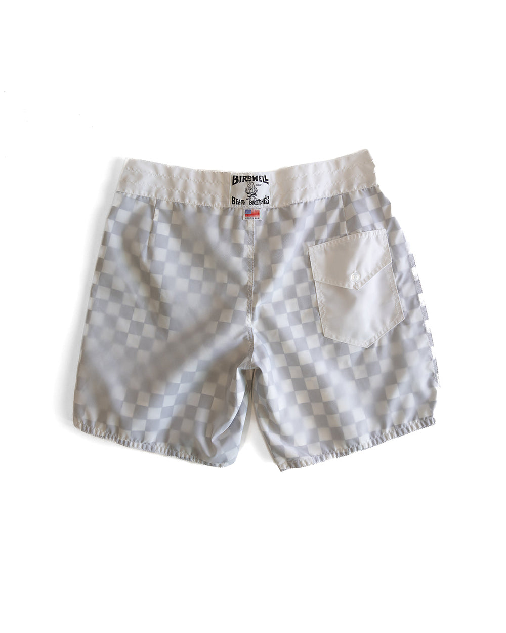 Birdwell 300 Boardshorts - Checkmate White - Sun Diego Boardshop