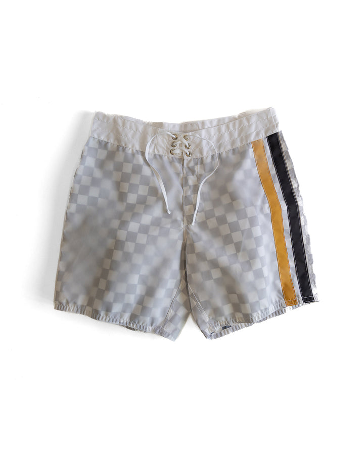 Birdwell 300 Boardshorts - Checkmate White - Sun Diego Boardshop