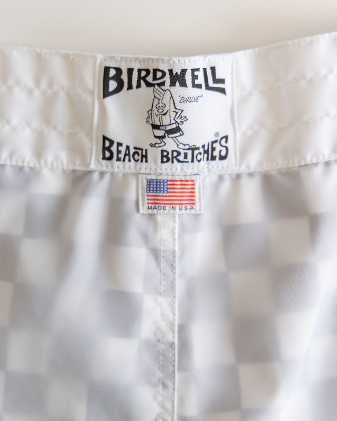 Birdwell 300 Boardshorts - Checkmate White - Sun Diego Boardshop