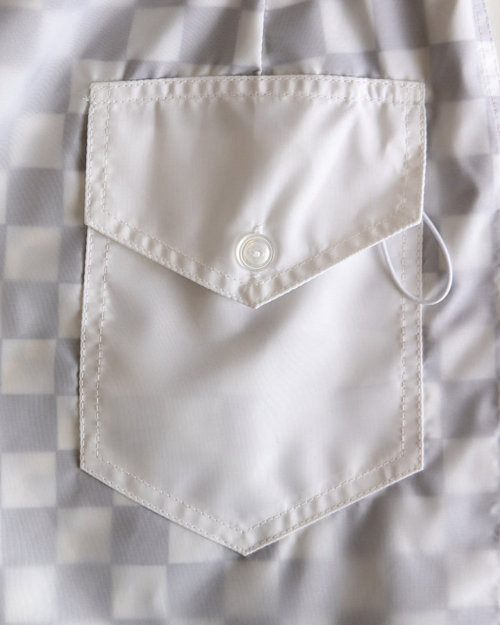 Birdwell 300 Boardshorts - Checkmate White - Sun Diego Boardshop