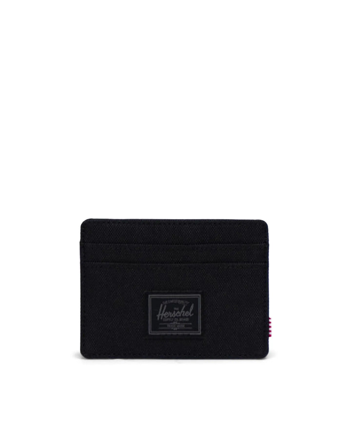 Herschel Supply Co Charlie Cardholder Wallet - BLACK TONAL - Sun Diego Boardshop