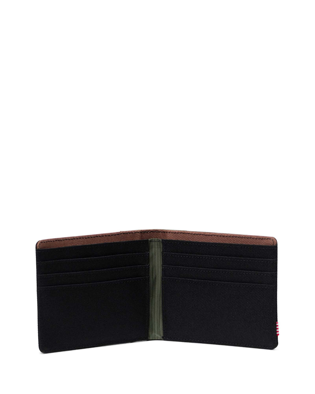 Herschel Supply Co Roy Wallet - BLACK/FOUR LEAF CLOVER/SDDLE - Sun Diego Boardshop