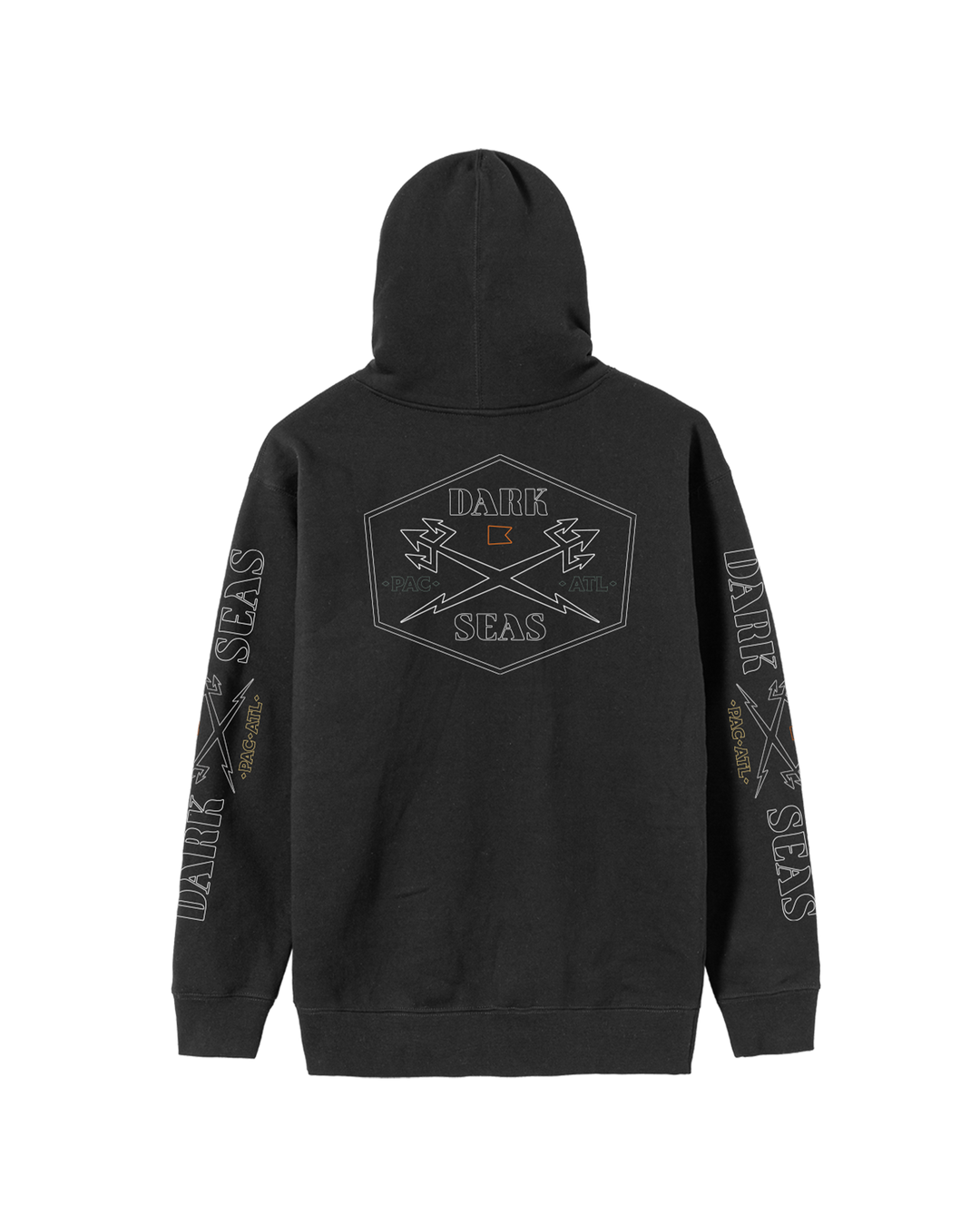 Dark Seas Pinback Pullover - Black - Sun Diego Boardshop