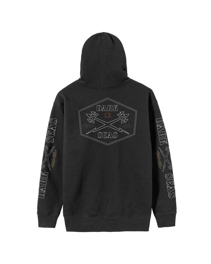 Dark Seas Pinback Pullover - Black - Sun Diego Boardshop