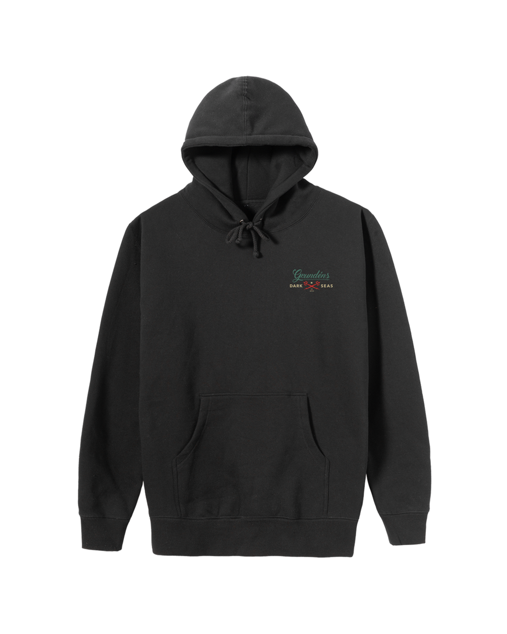Dark Seas Watchman Pullover - BLACK - Sun Diego Boardshop