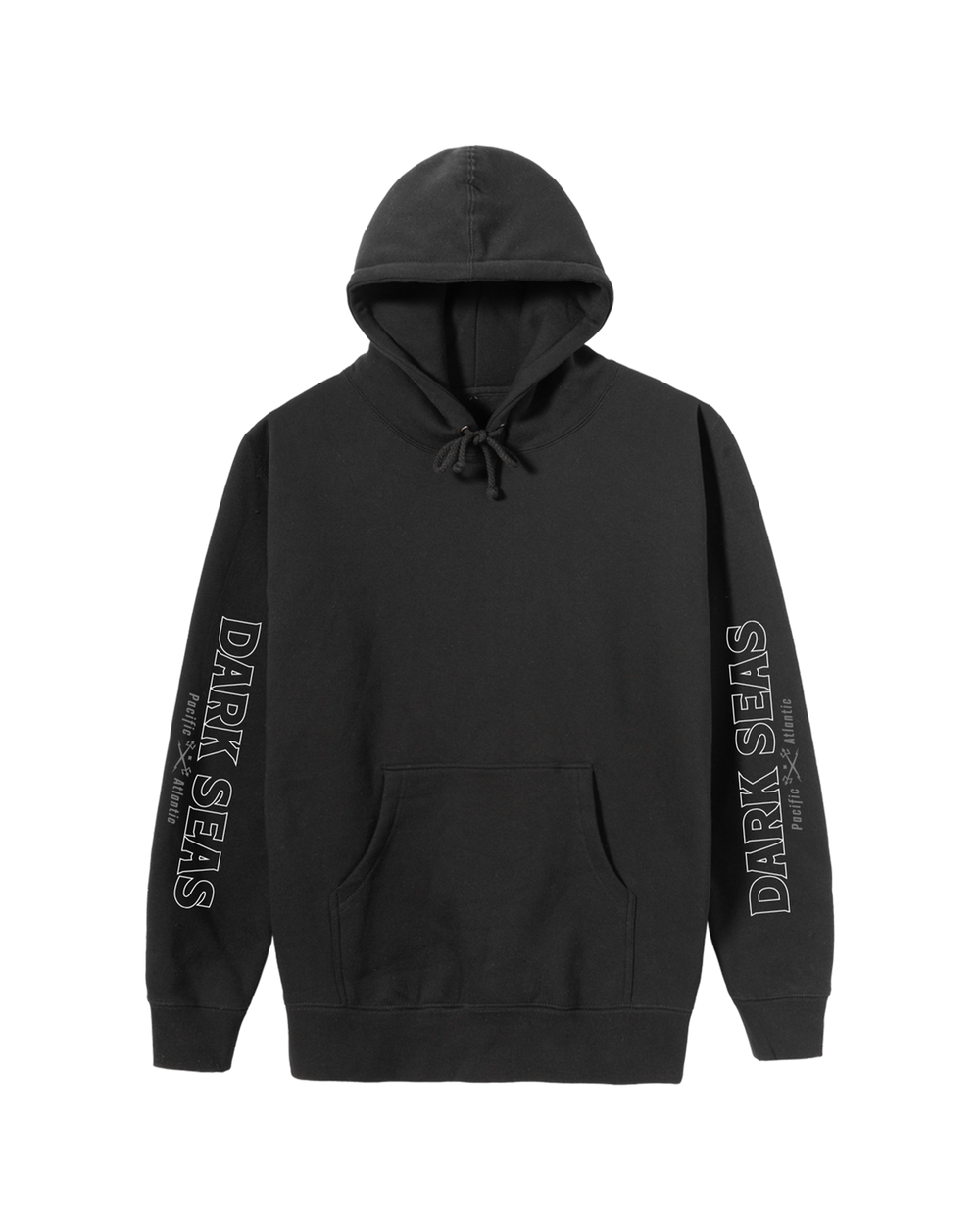 Dark Seas Dead Of Nite Pullover Hood - Asphalt - Sun Diego Boardshop