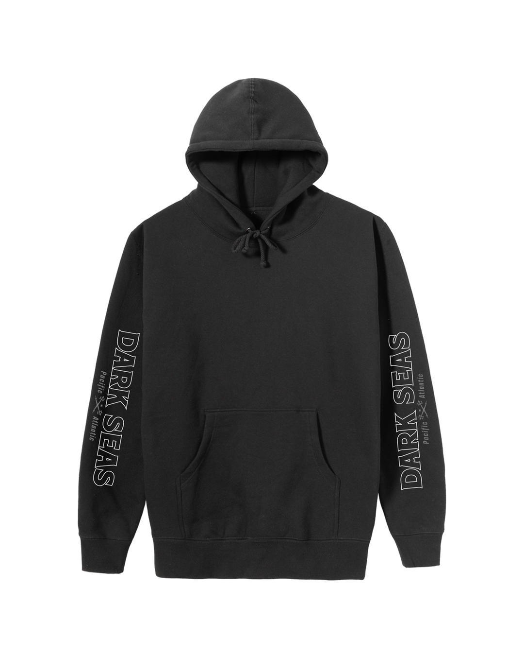 Dark Seas Dead Of Nite Pullover Hood - Asphalt