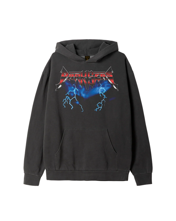 Dark Seas Tidal Terror Pullover Hood - Pigment Black - Sun Diego Boardshop