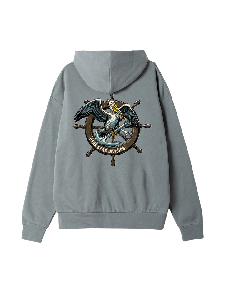 Dark Seas Men's Cutwater Pullover Hood - Blue Magic - Sun Diego Boardshop