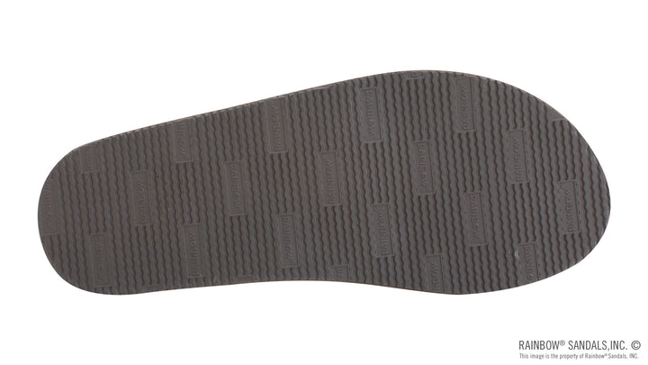 Rainbow Men's Single Layer Premier Leather with Arch Support 1" Strap - Expresso - Sun Diego Boardshop