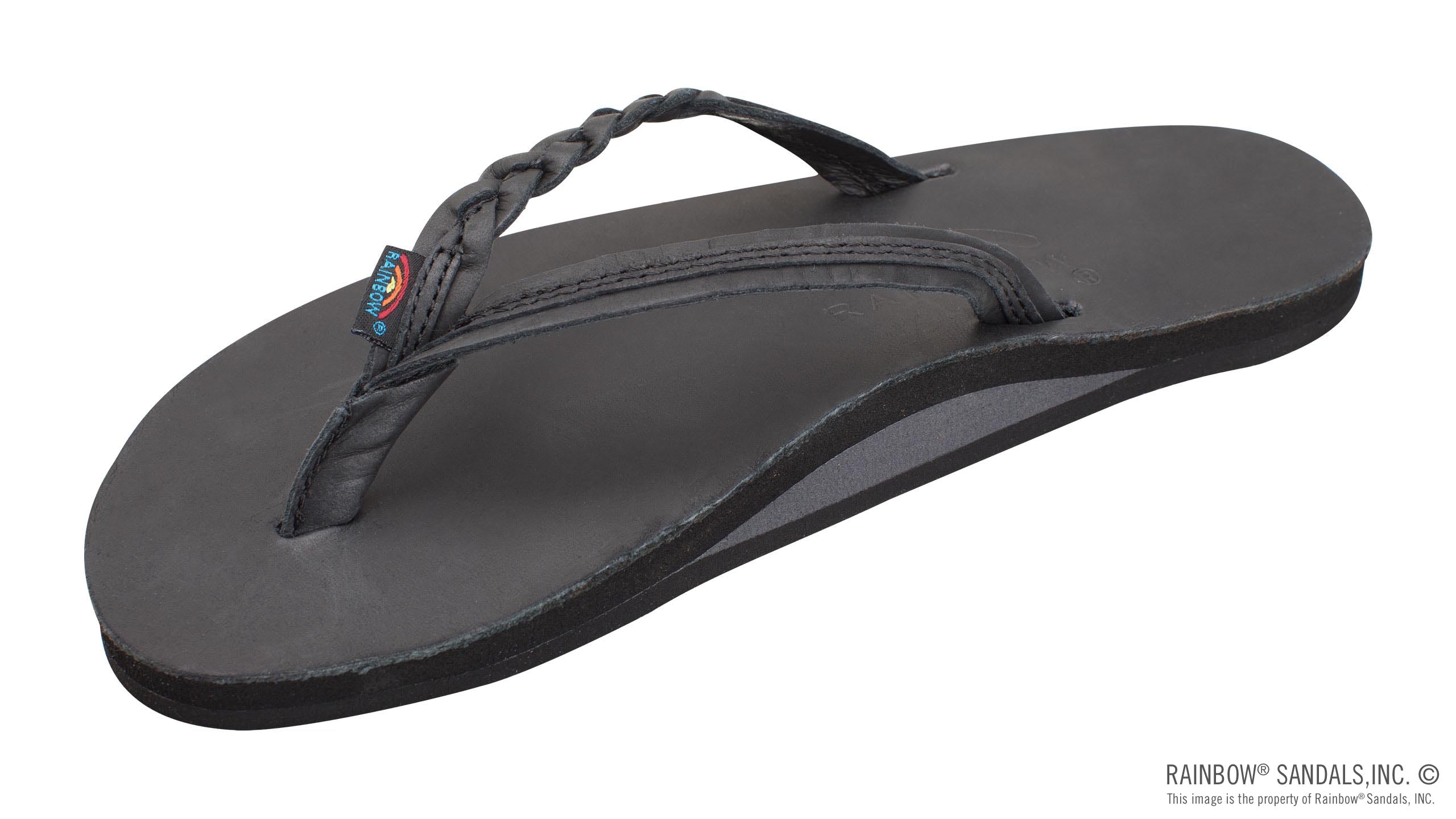 Rainbow Sandals Flirty Braidy Black M