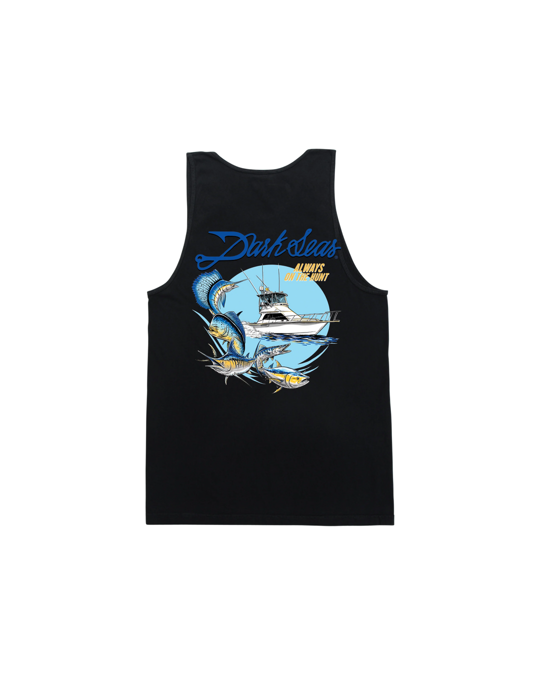 Dark Seas Men's Reel Legends Tank - Black - Sun Diego Boardshop